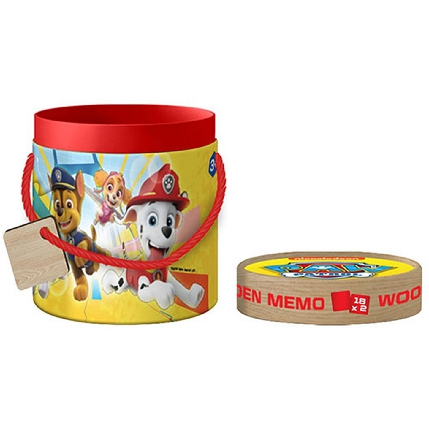 Toi-toys toi juguetes patrulla canina juego de memoria de madera