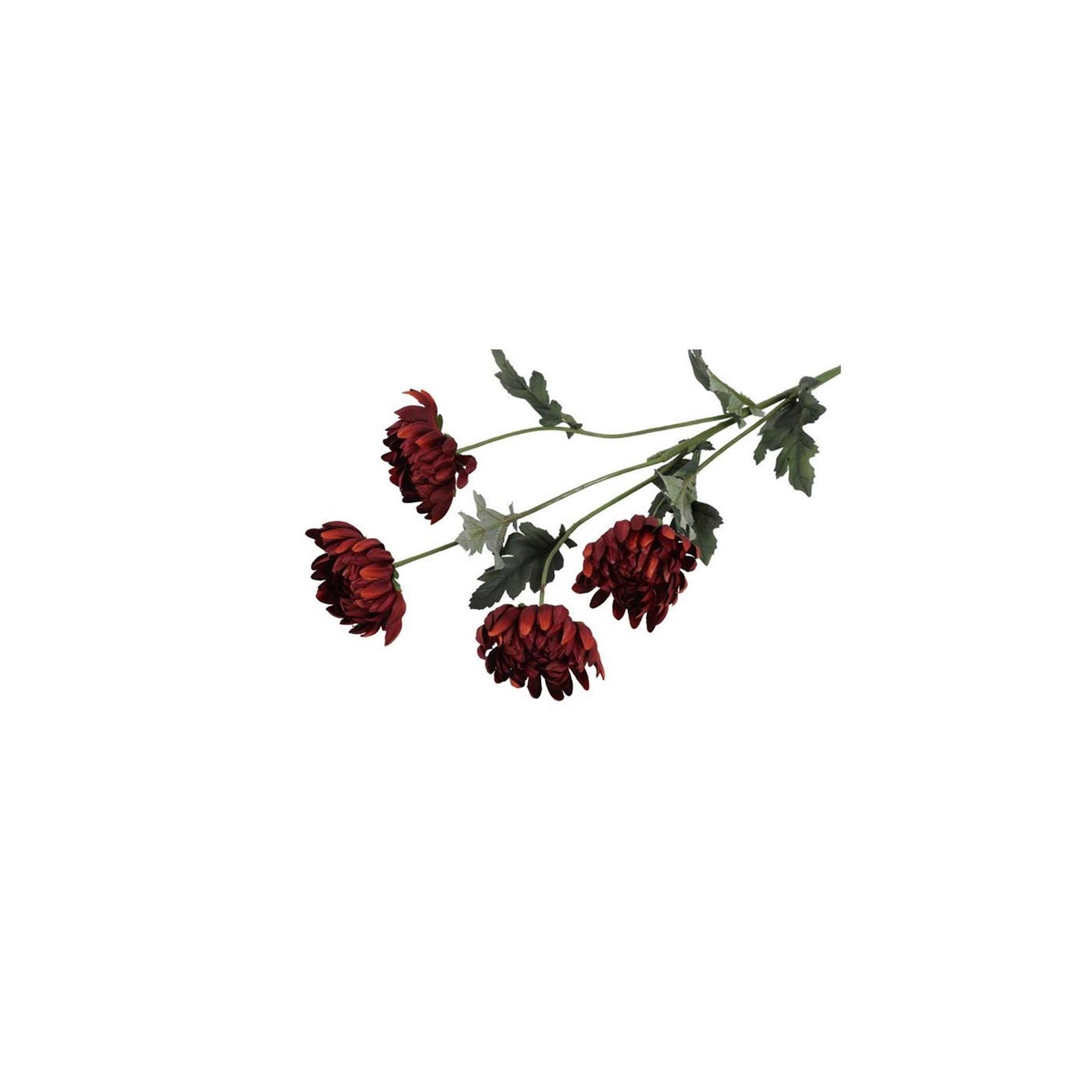 Ramo artificiale Countryfield crisantemo marrone 20xh83,8cm