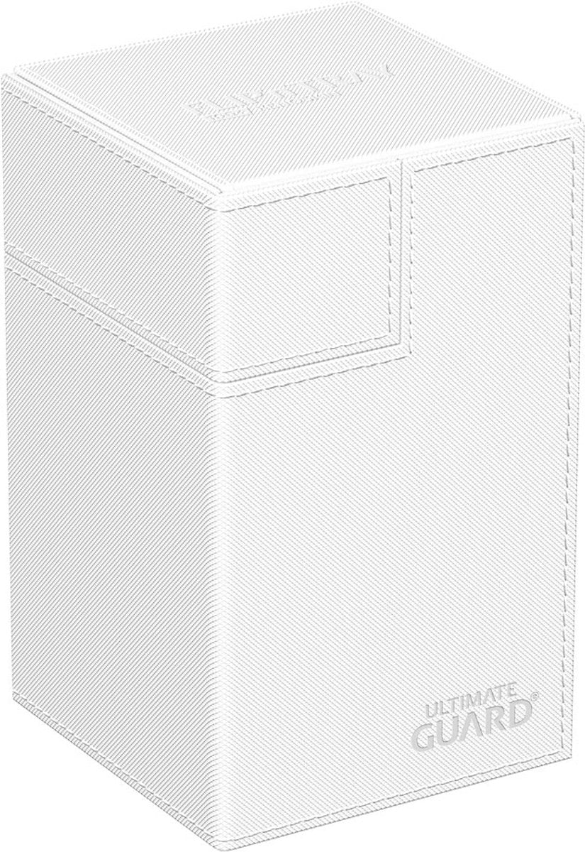Ultimate guard flip'n'tray 100+ xenoskin - blanco