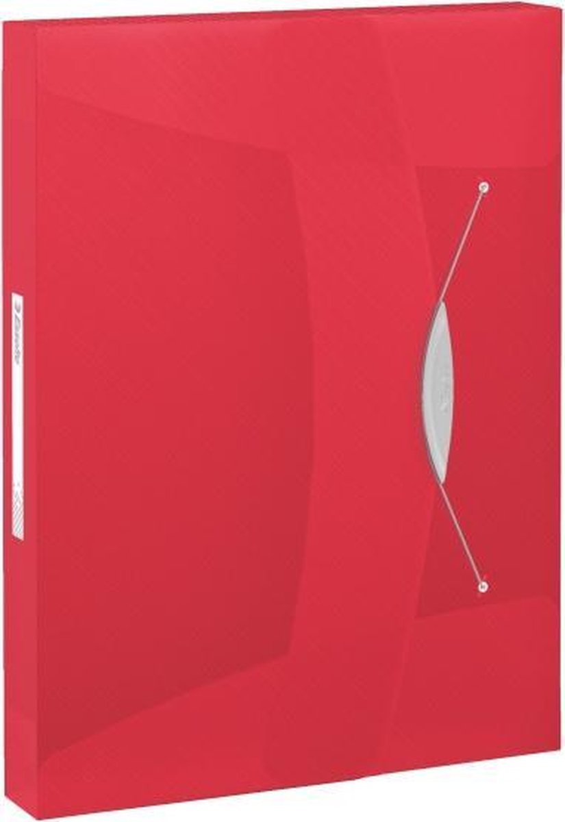 Esselte elastobox vivida rojo