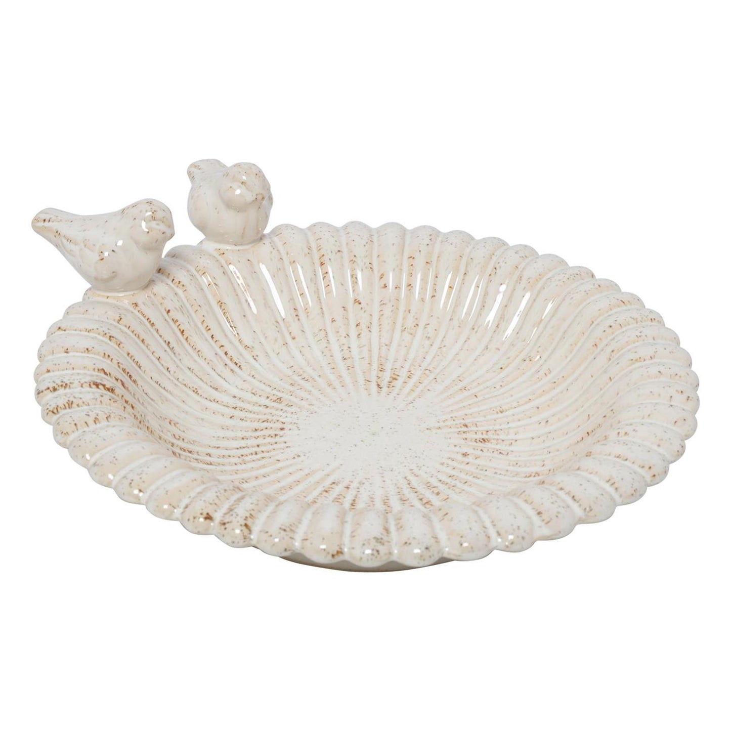 Comedero para pájaros Countryfield coco blanco ø25,5xh9cm