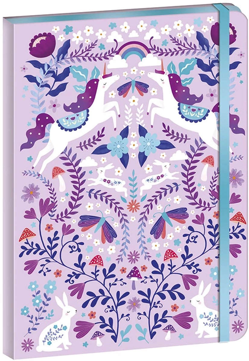 Janod - país de los sueños - cuaderno de unicornio - 144 páginas decoradas