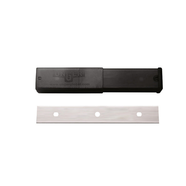 Cuchillo rascador de vidrio Unger ninja premium acero inoxidable (25x 10cm)