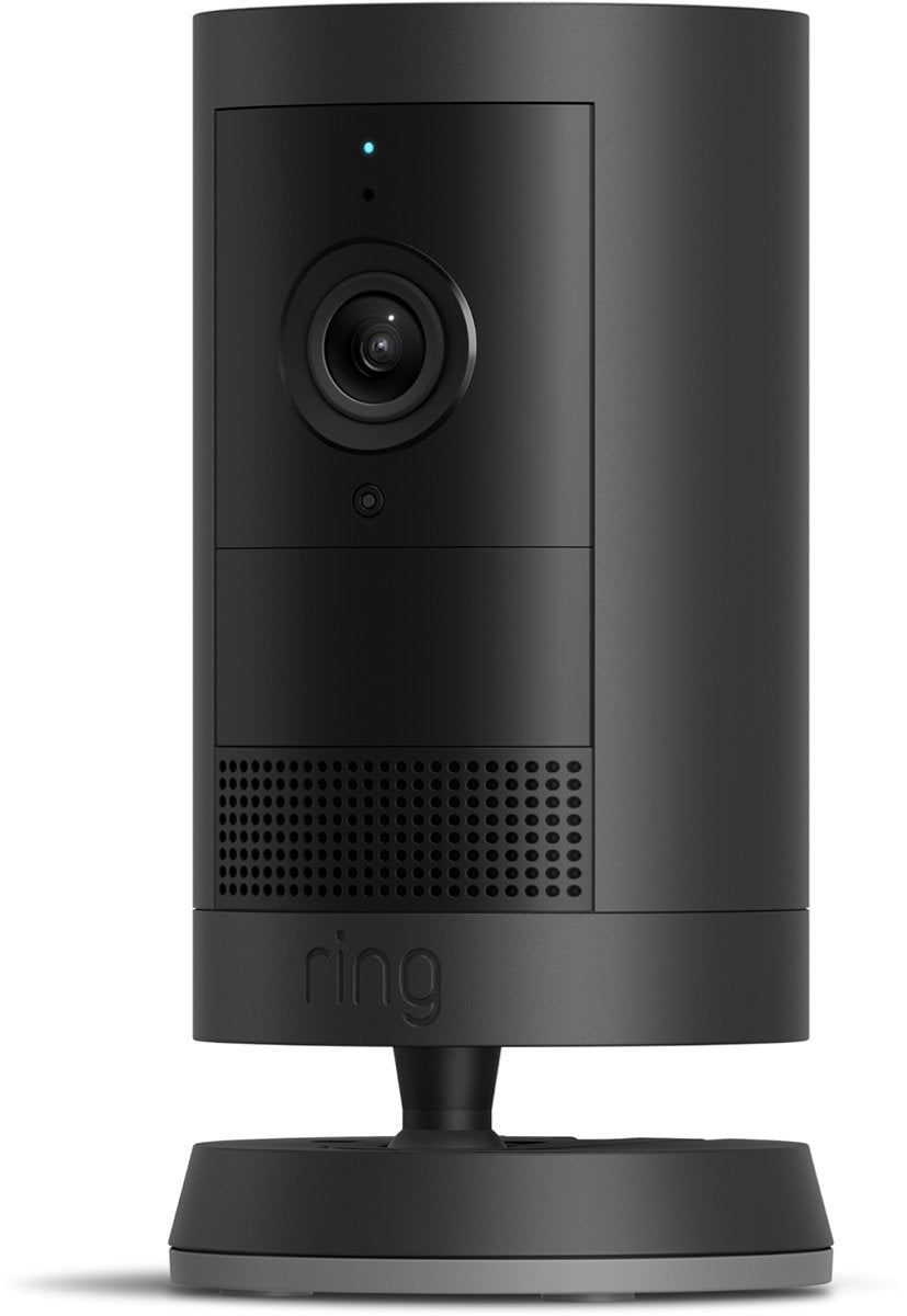 Telecamera esterna Ring plus - batteria - nera - telecamera esterna - 2k