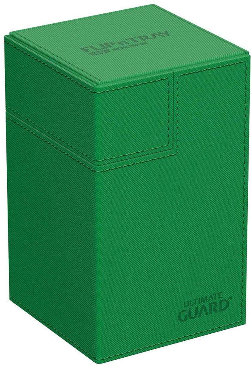 Ultimate guard flip'n'tray 100+ xenoskin - verde