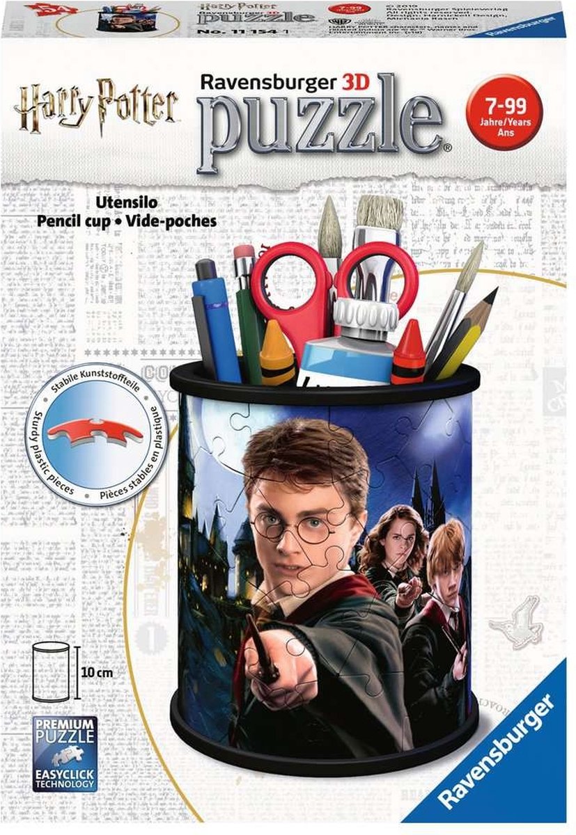 Astuccio Ravensburger Harry Potter - Puzzle 3D - 54 pezzi