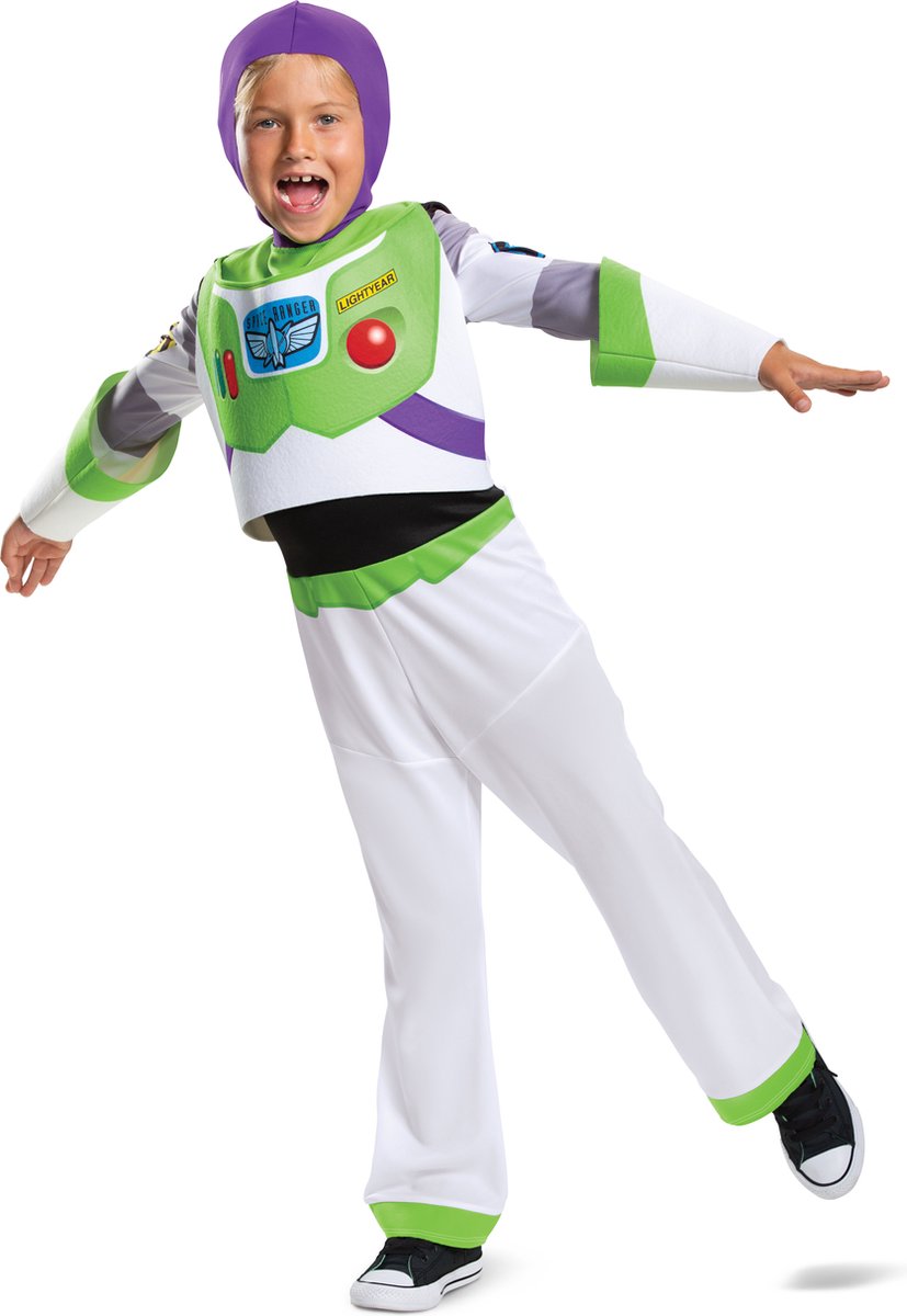 Disfraz Disney - toy story 4, buzz lightyear deluxe, talla m (7-8 años), niños