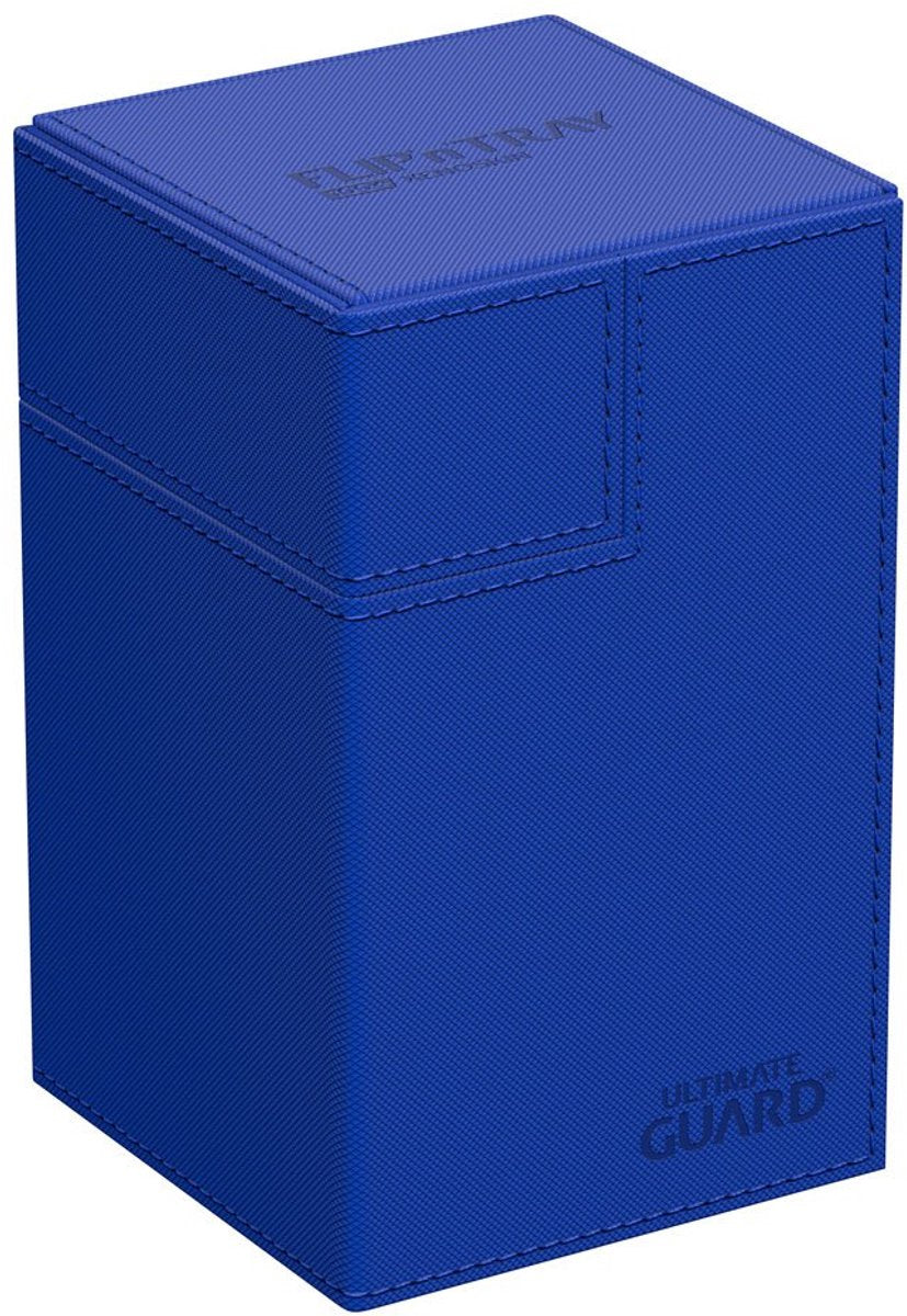 Ultimate guard flip'n'tray 100+ xenoskin - blu