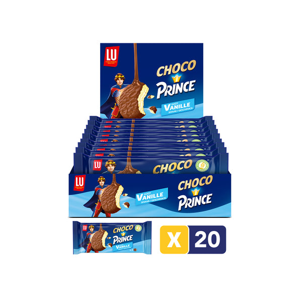 Lu choco prince duo vainilla azul (20x 57gr)