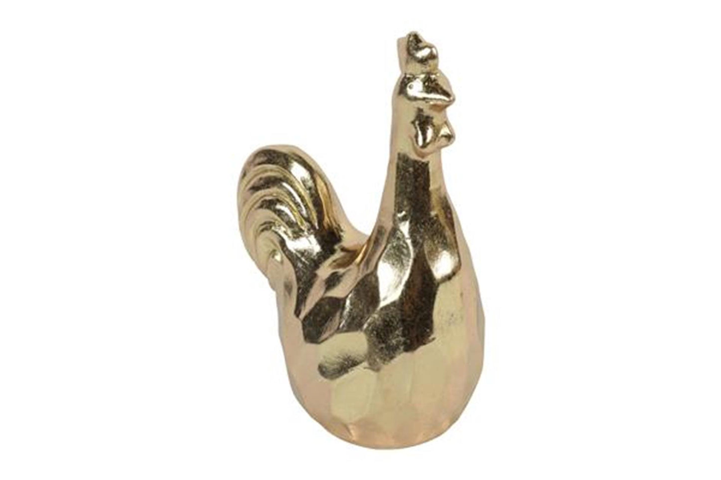 Gallo countryfield oro 17x11x25 cm