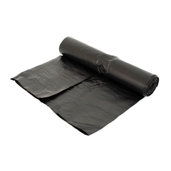 Sacco rifiuti ldpe 65 25x140cm t70 nero (10 rotoli da 10 pezzi)