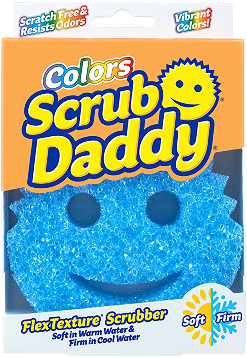 Esponja limpiadora Scrub Daddy – azul – 1 pieza