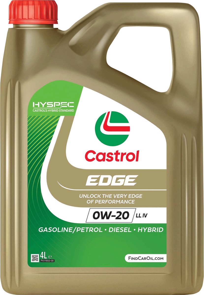 Castrol edge 0w20 ll iv aceite 4 litros