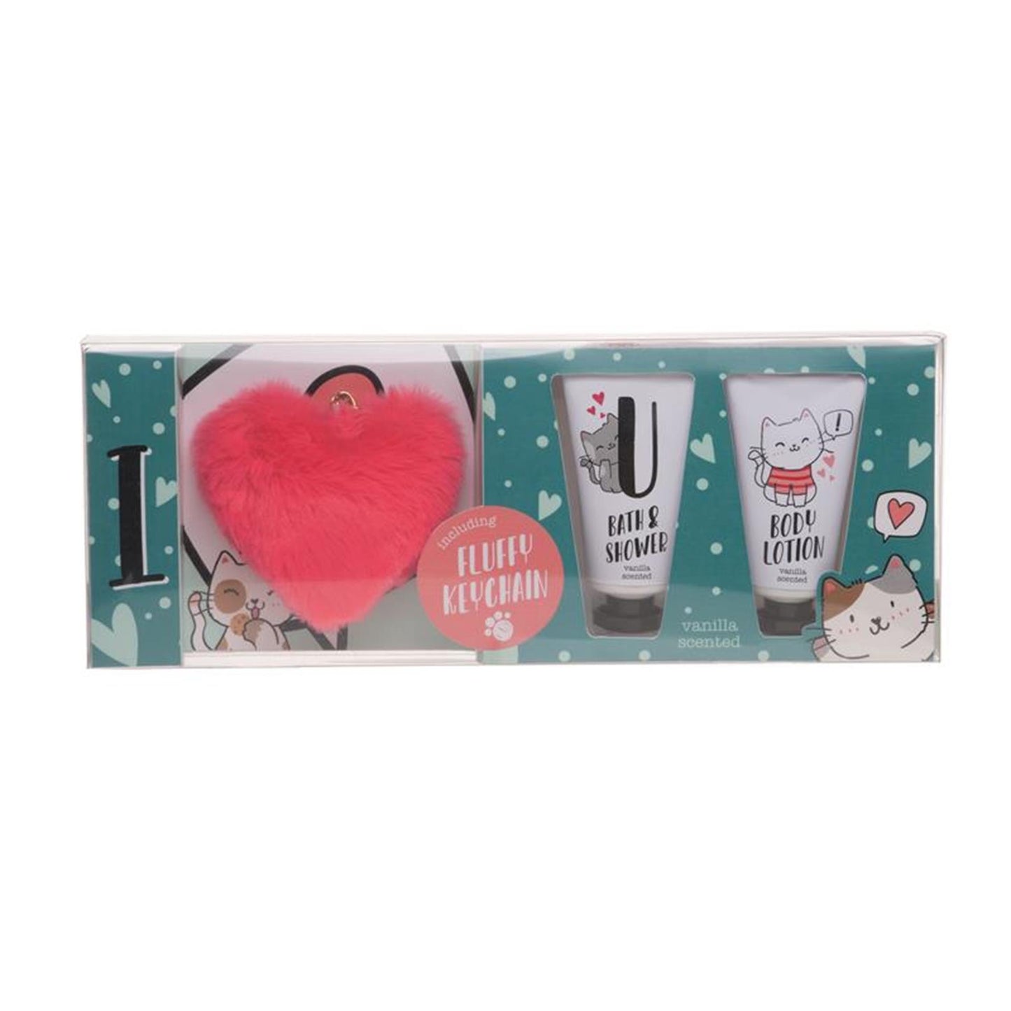 Set regalo da bagno Source Balance con soffice portachiavi