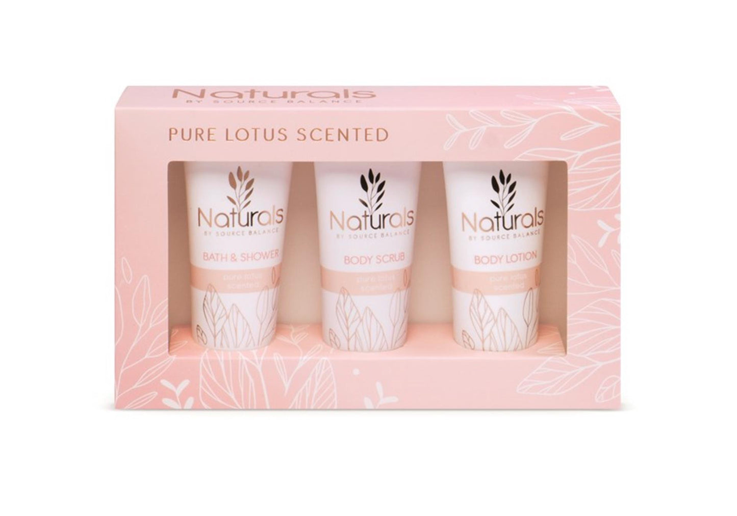 Set regalo da bagno Source Balance Naturals, 3 pezzi