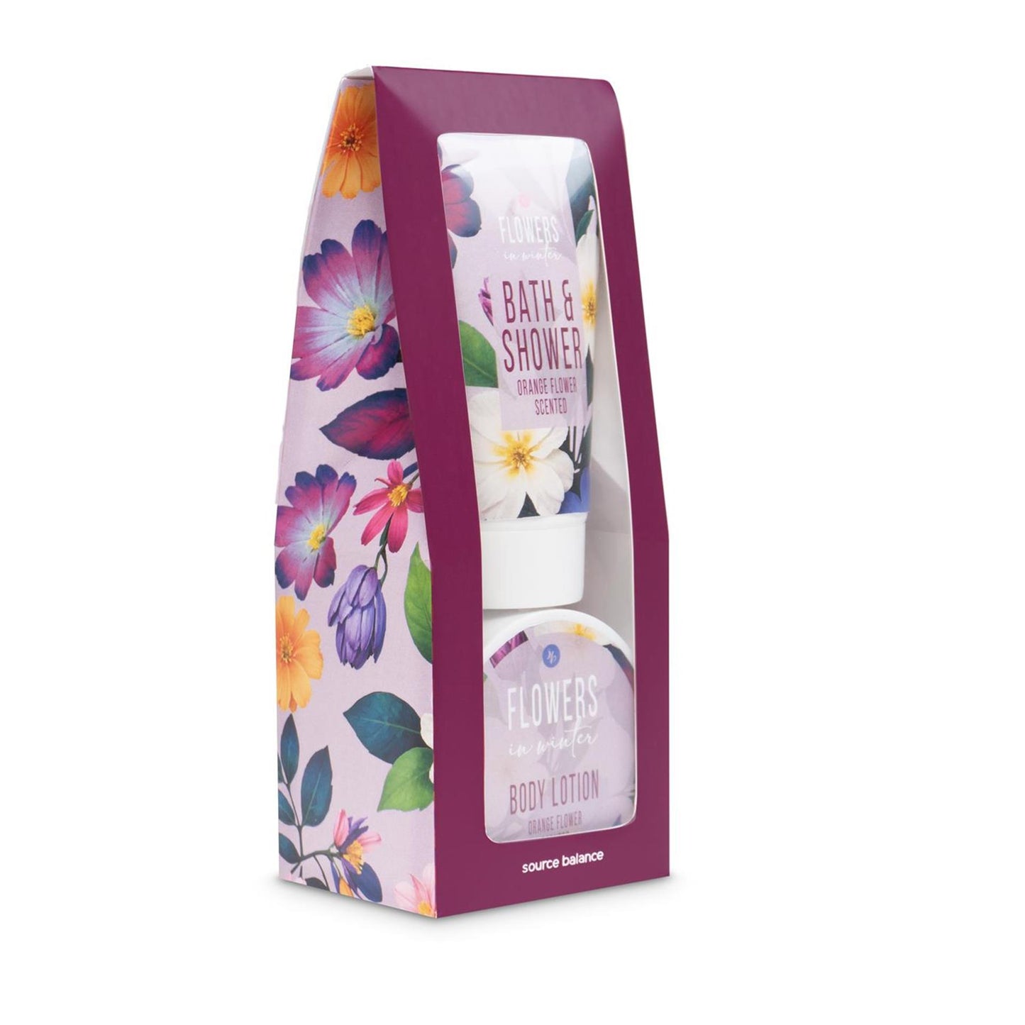 Source balance bad set de regalo flores en flor 2 piezas
