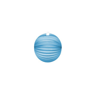 Lanterna azzurra rotonda | 2 pezzi