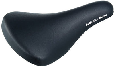 Selle san remo fietszadel kid voor 16-20 kinderfiets - zwart
