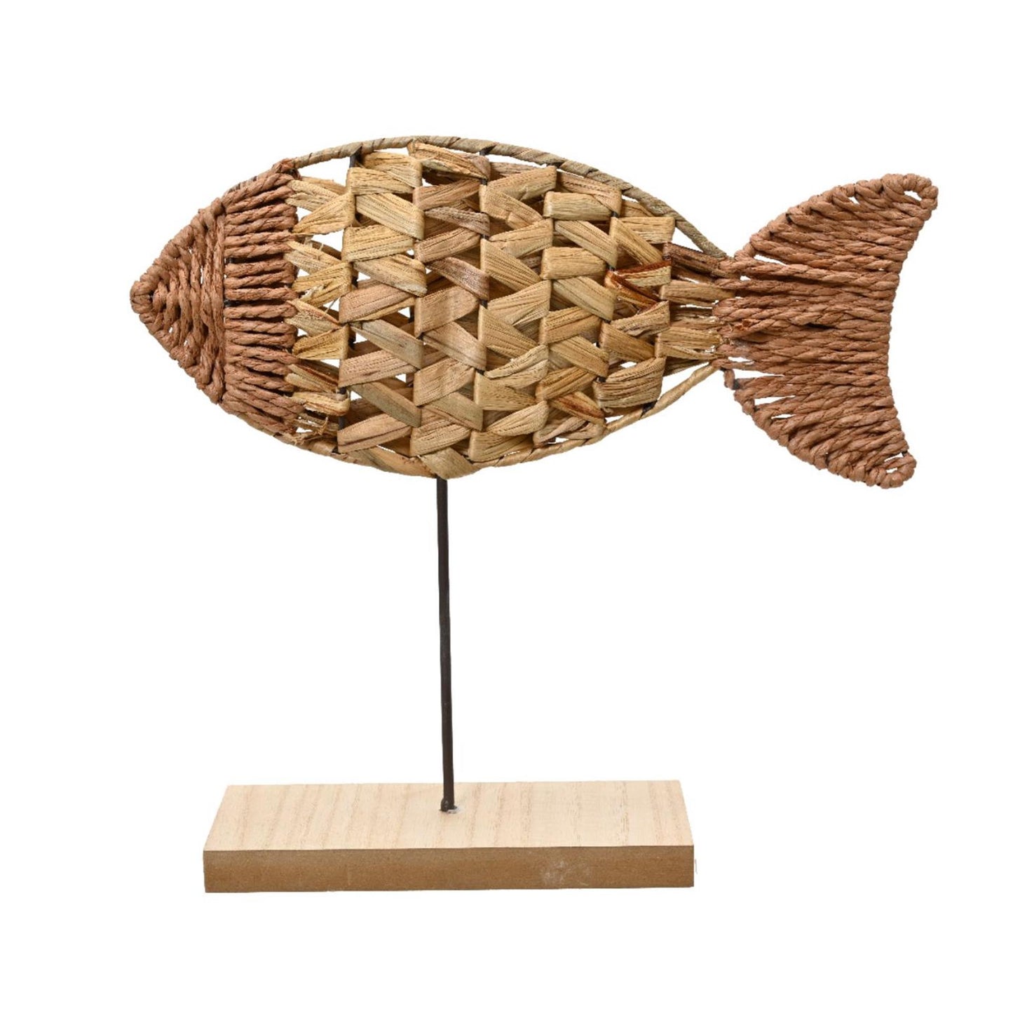 Decoris corda pesce su base h30cm