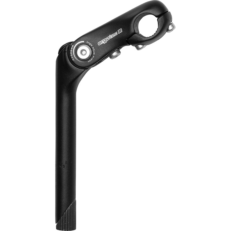 Ergotec Stem Kobra Vario Quill Ø25.4 mm 180 mm Ø 25.4 mm de horquilla negra