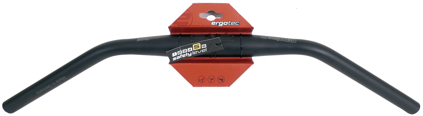 Ergotec Stering Ladytown Ø31,8 mm x 620 mm 16 mm Rise nero sabbiato