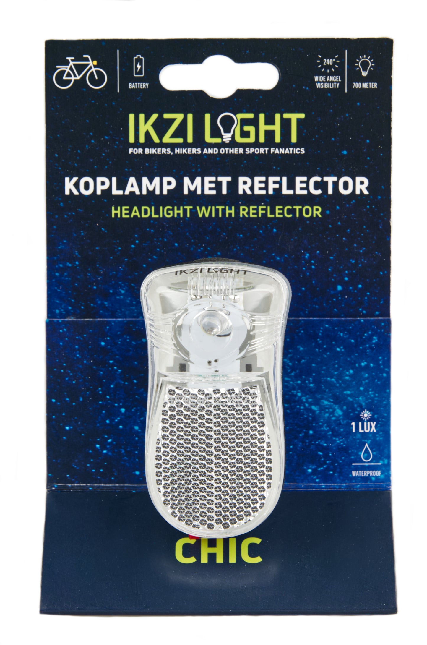 Batería LED de luz delantera blanca