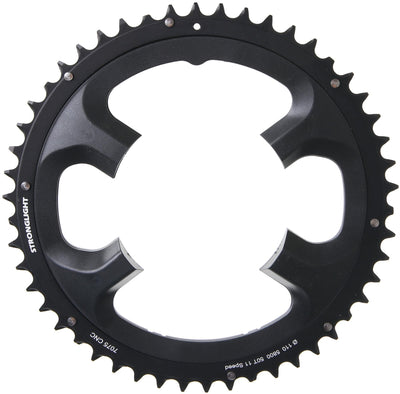 Anillo de cadena de luz fuerte Strongl. 50t exterior alu negro