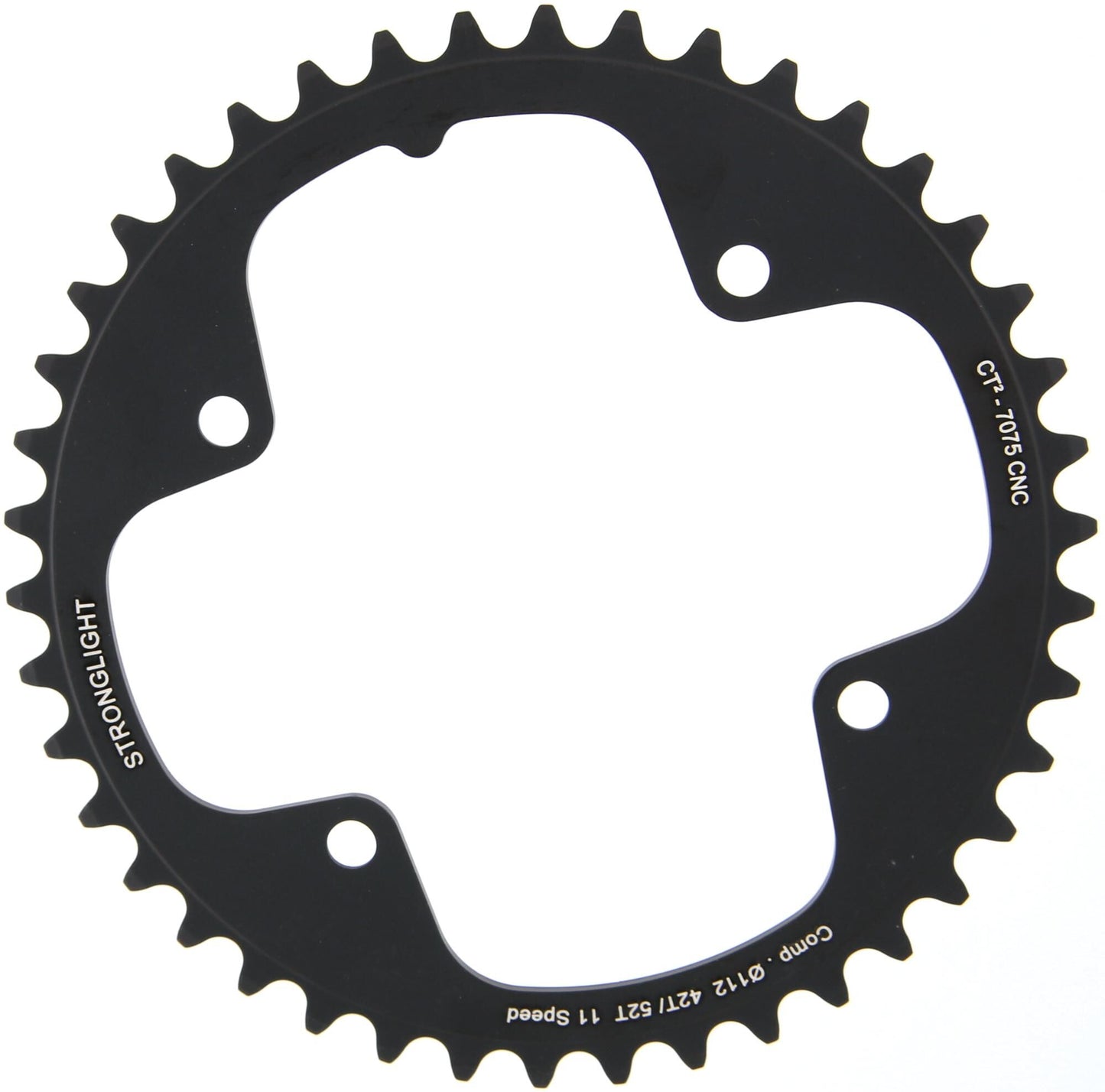 Anello a catena forte. CT2 42t interno cer.-tefl.coat.