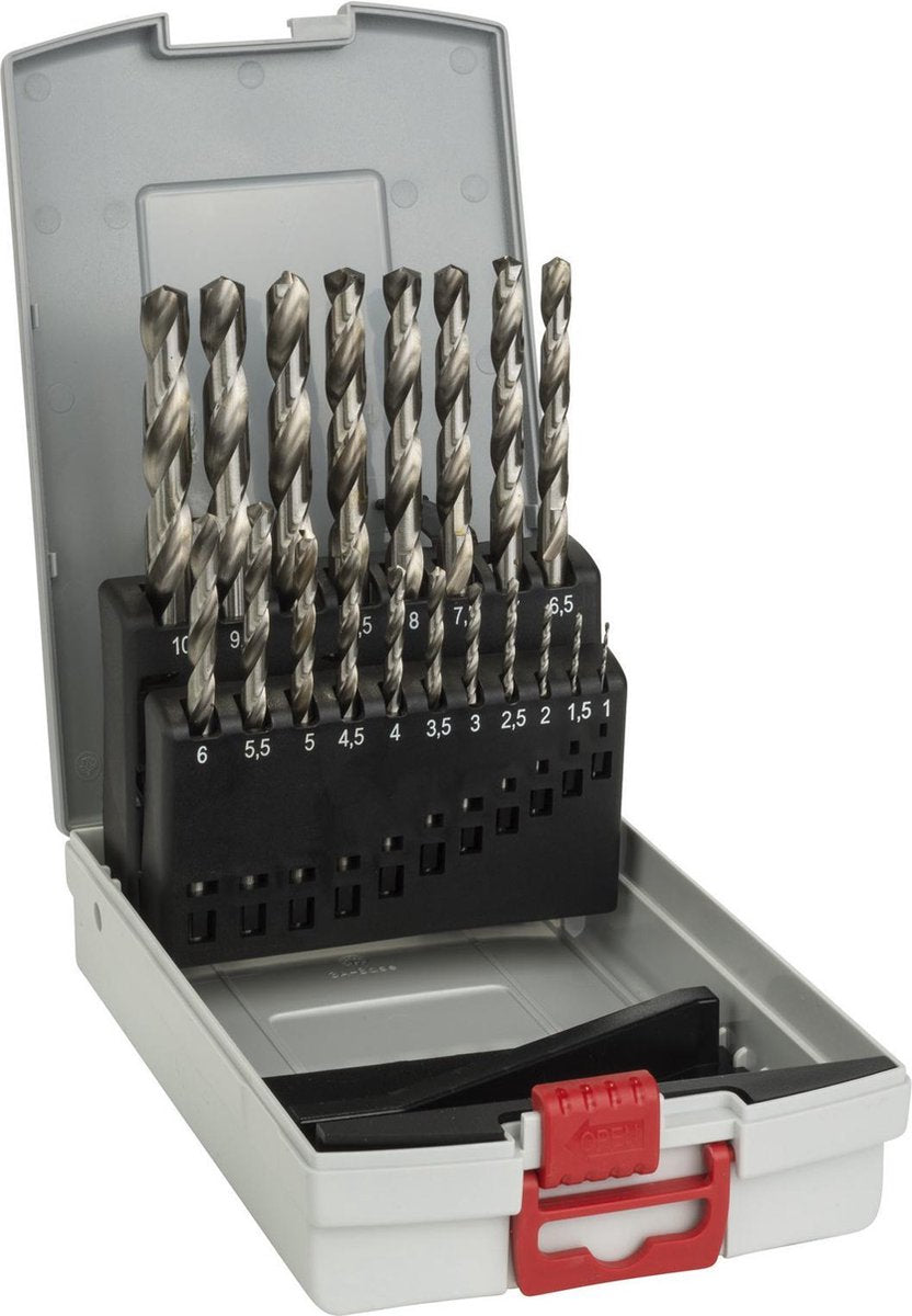 Set di trapani in metallo proboss HSS-G Bosch da 19 parti