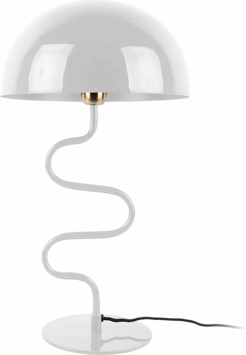 Leitmotiv tafellamp twist - wit - 31x31x54cm - scandinavisch