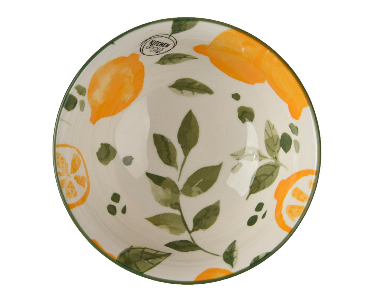 Decoris plato hondo porcelana ø20cm limón