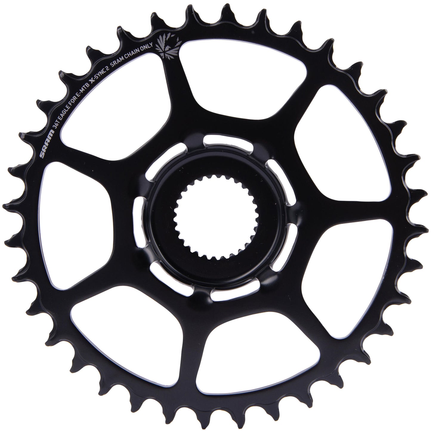 Sram kettenblatt chain ring 36t boost black