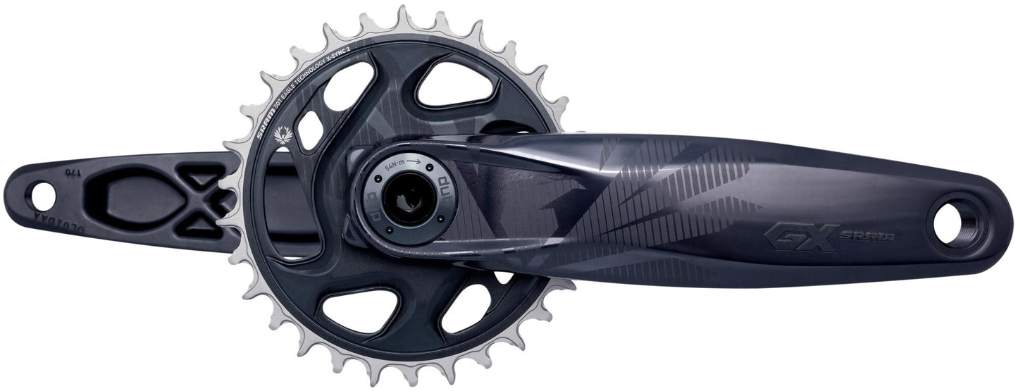 Platos y bielas sram gx eagle platos y bielas gx eagle 30t fatbike 4 170mm