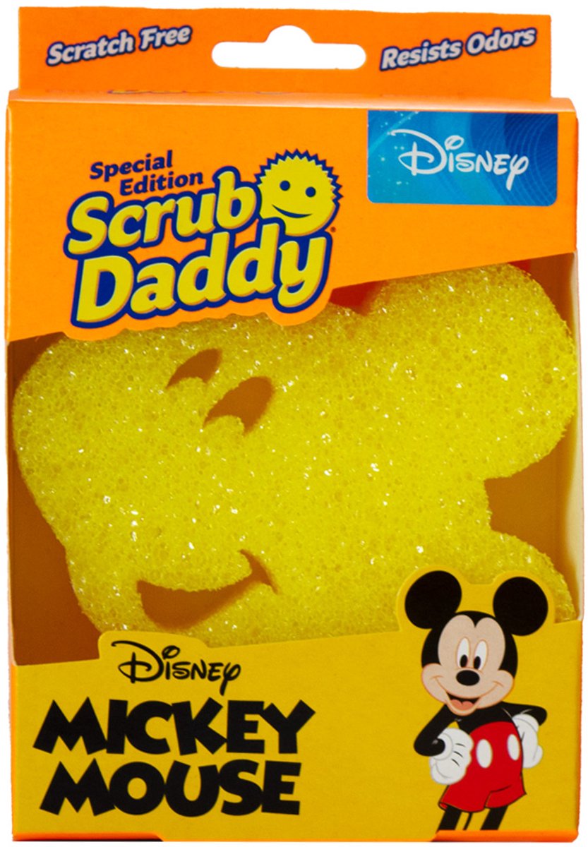 Esponja limpiadora Scrub Daddy – edición disney – mickey mouse - 1 pieza