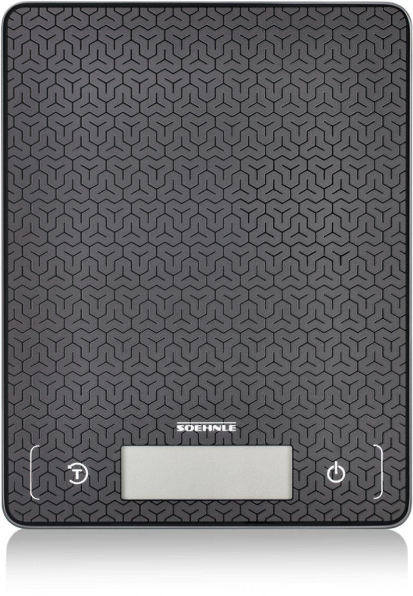 Soehnle page comfort mosaico - báscula de cocina electrónica - negro