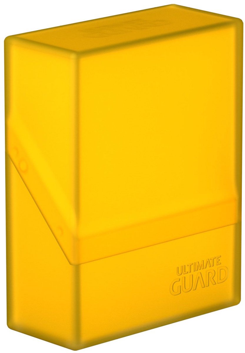 Ultimate Guard Boulder 40+ - scatole di carte ambrate