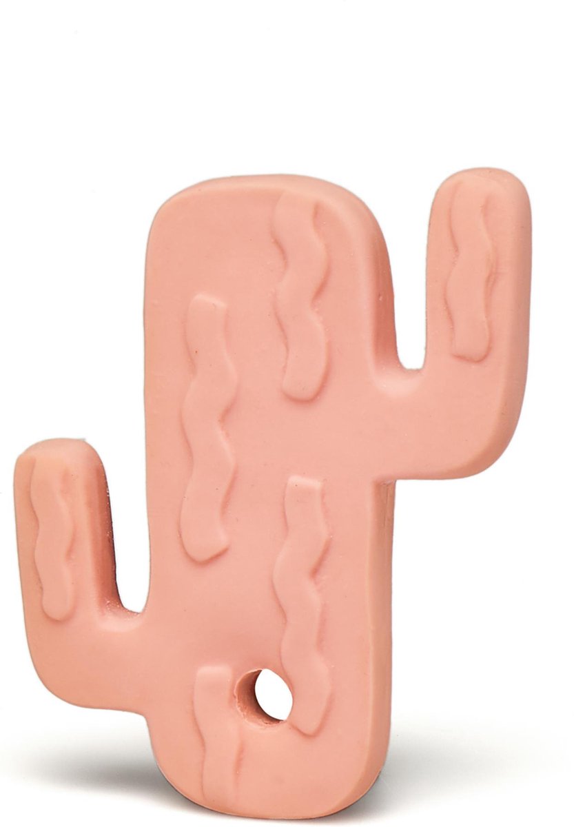 Lanco Toys Gioco da dentizione in gomma Lanco - cactus - piatto - rosa