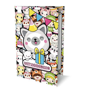 Inviti Kawaii 1 | 2 pezzi
