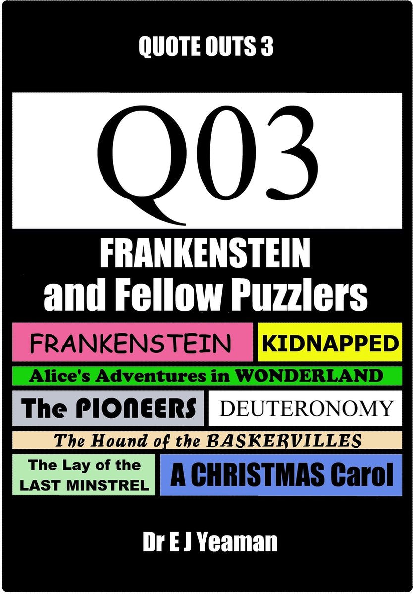 Frankenstein e altri enigmi (citazione 3)