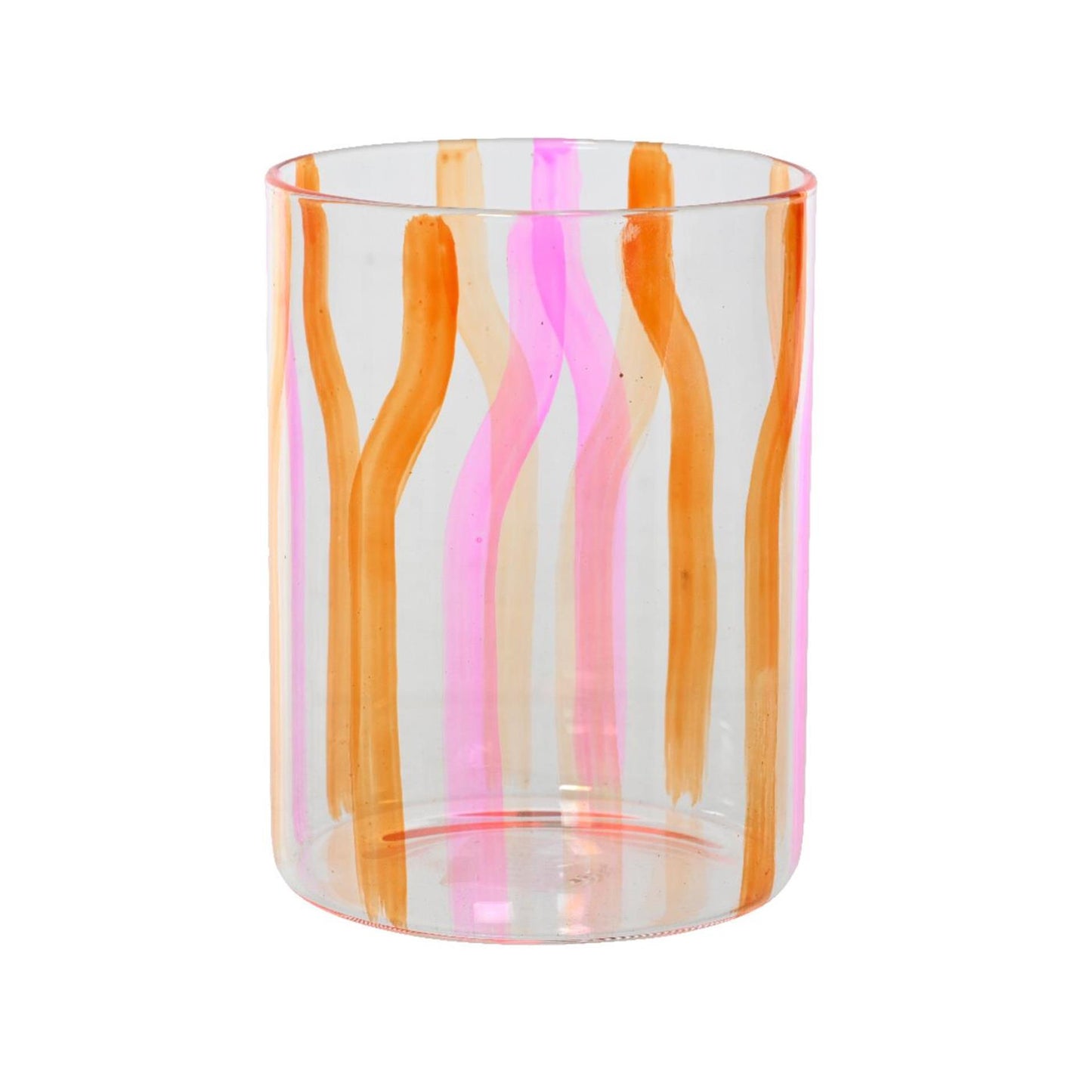 Portacandela Decoris in vetro h12cm trasparente