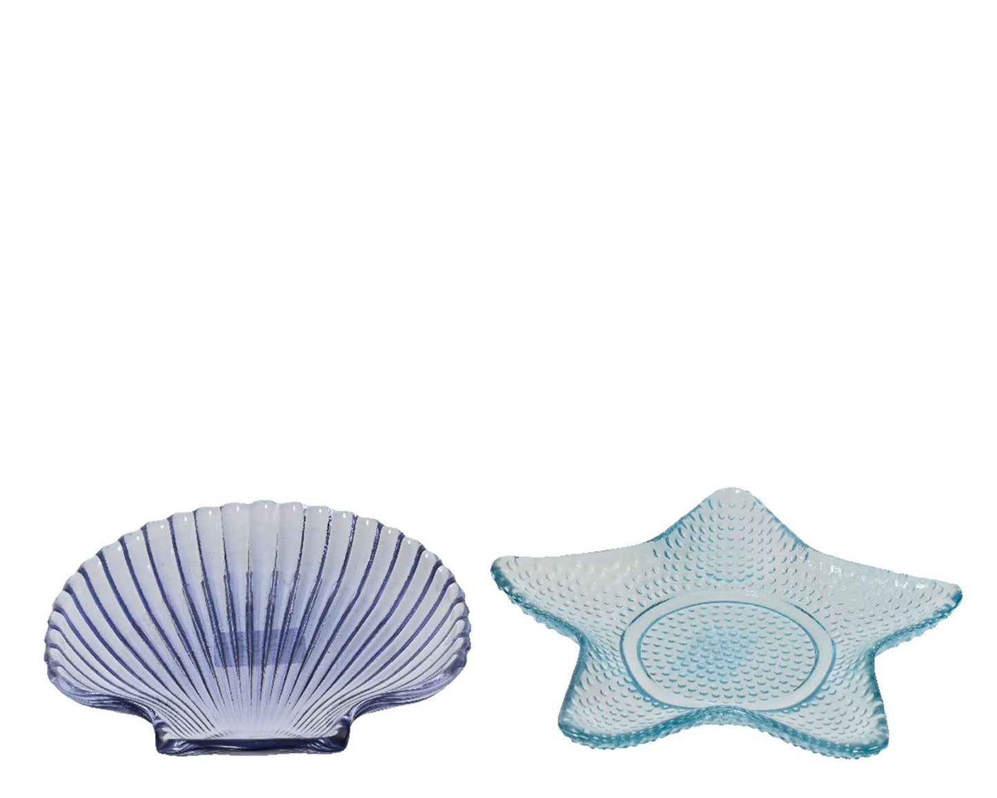 Placa Decoris cristal ø14cm concha o estrella