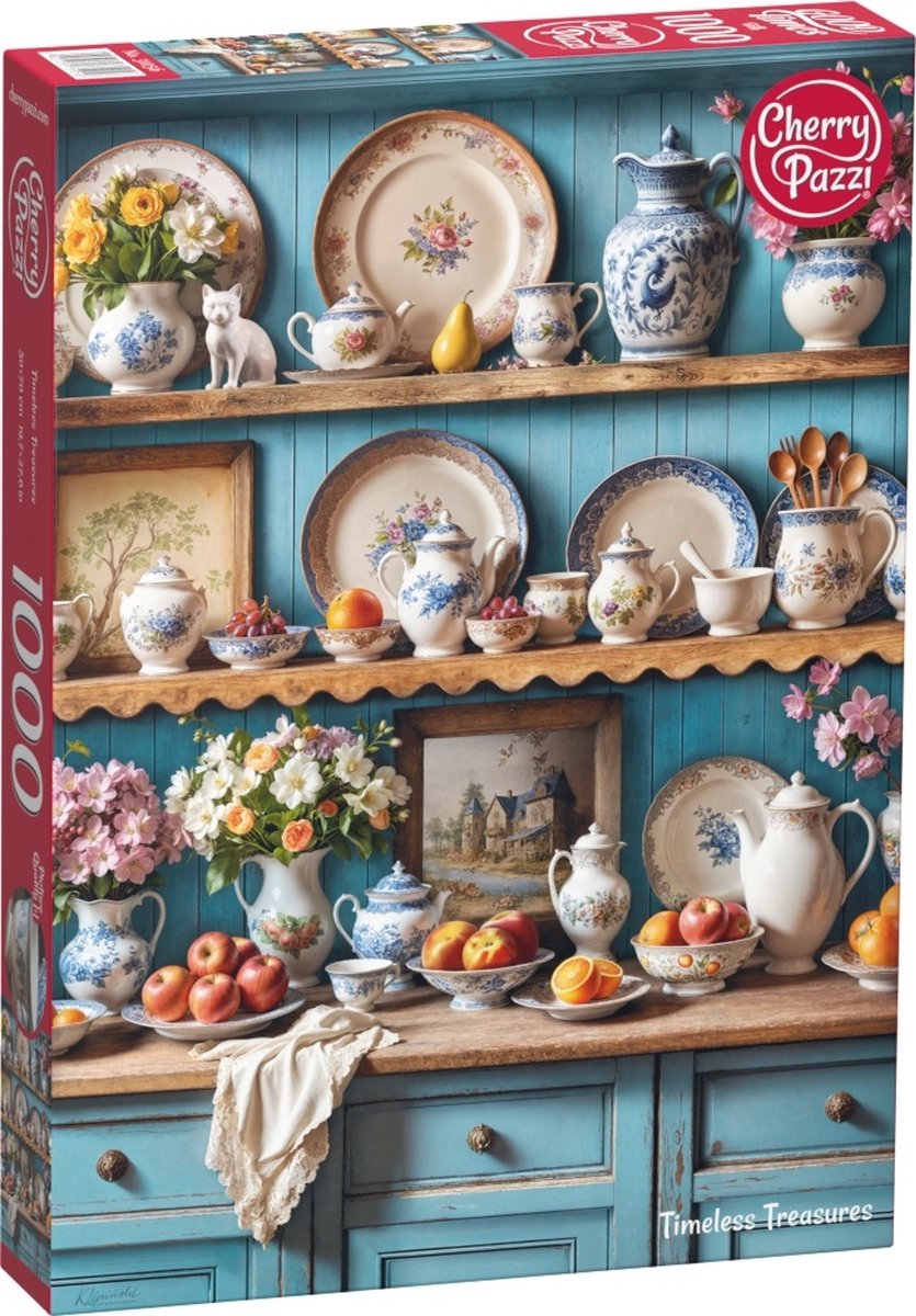 Puzzle Cherrypazzi tesori senza tempo - 1000 pezzi - puzzle nostalgico
