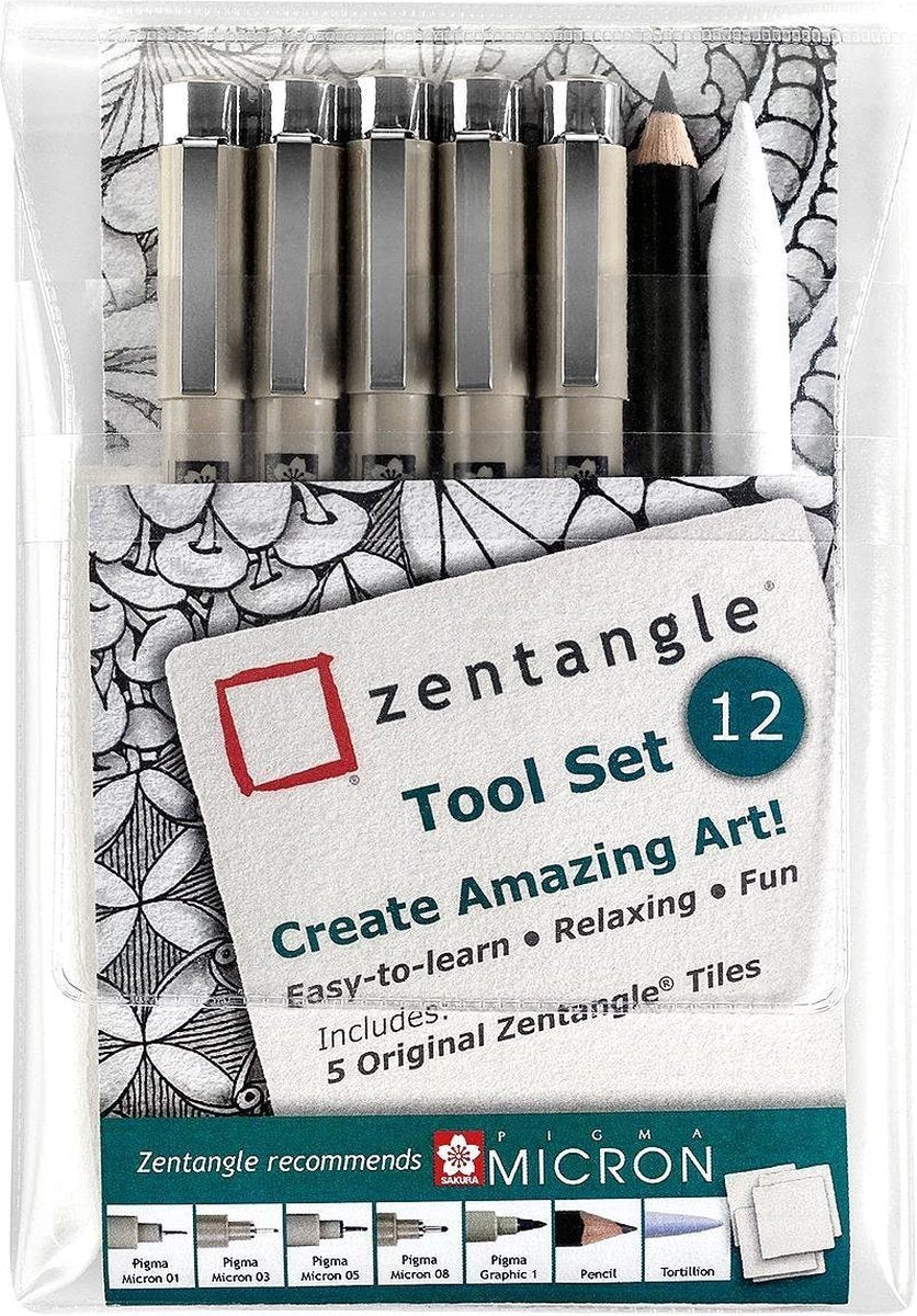 Sakura Zentangle Toolset, 12dlg.