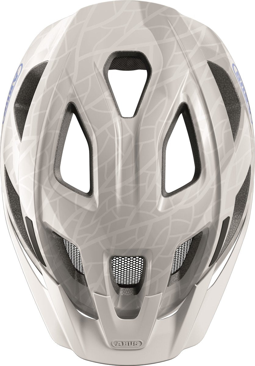 Abus Helm Aduro 3.0 White Art M 52-58 cm