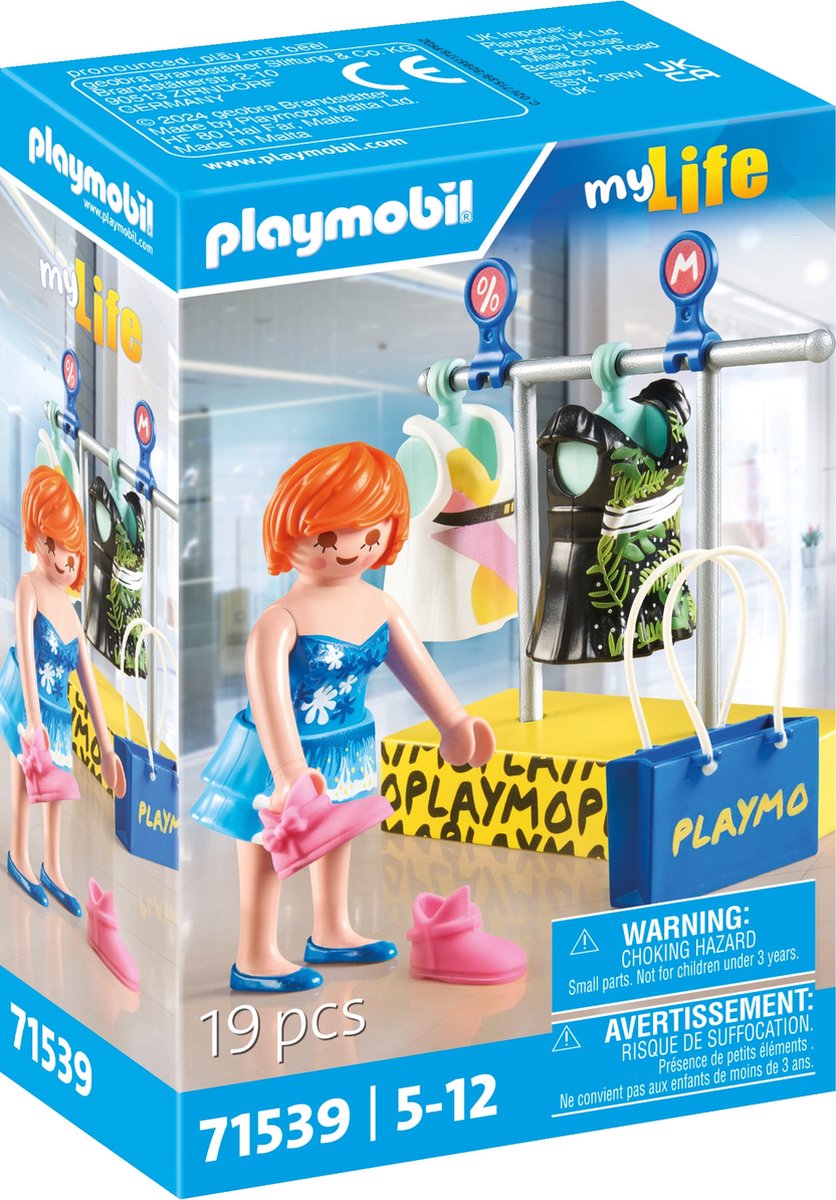 PlayMobil My Life Clothing Shopping 71539