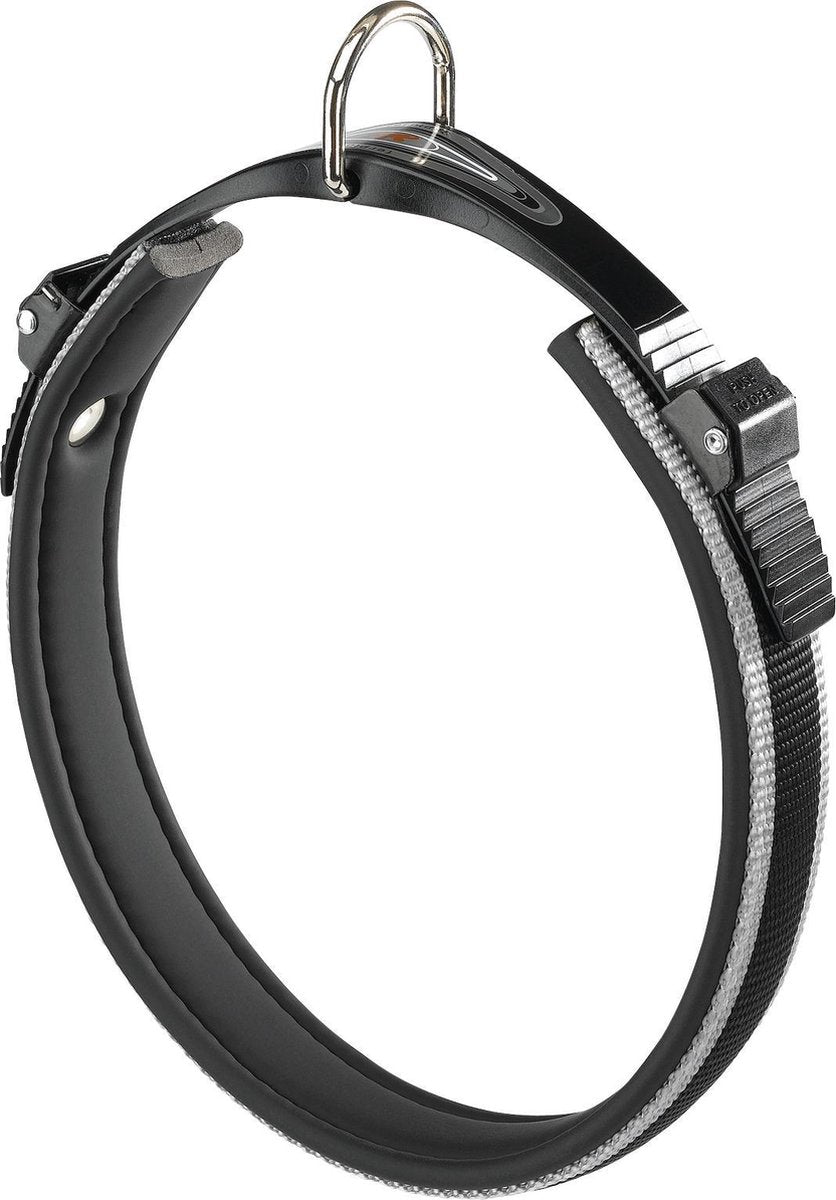 Collare per cani Ferplast ergocomfort da 43 a 51 cm nero grigio