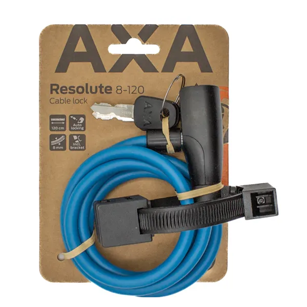 Bloccacavo Axa Resolute 8-120 - blu