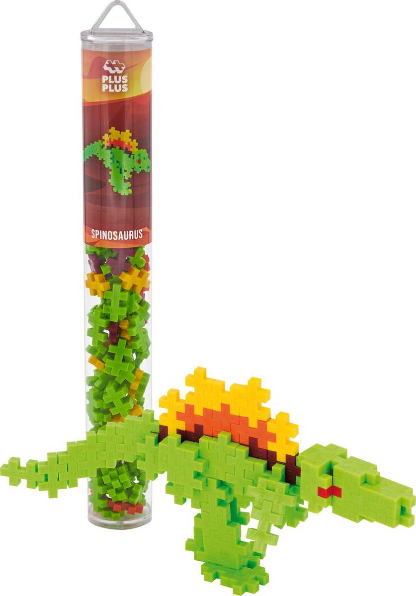 Plus plus tubo spinosauro plus-plus: 100 pezzi (4238)