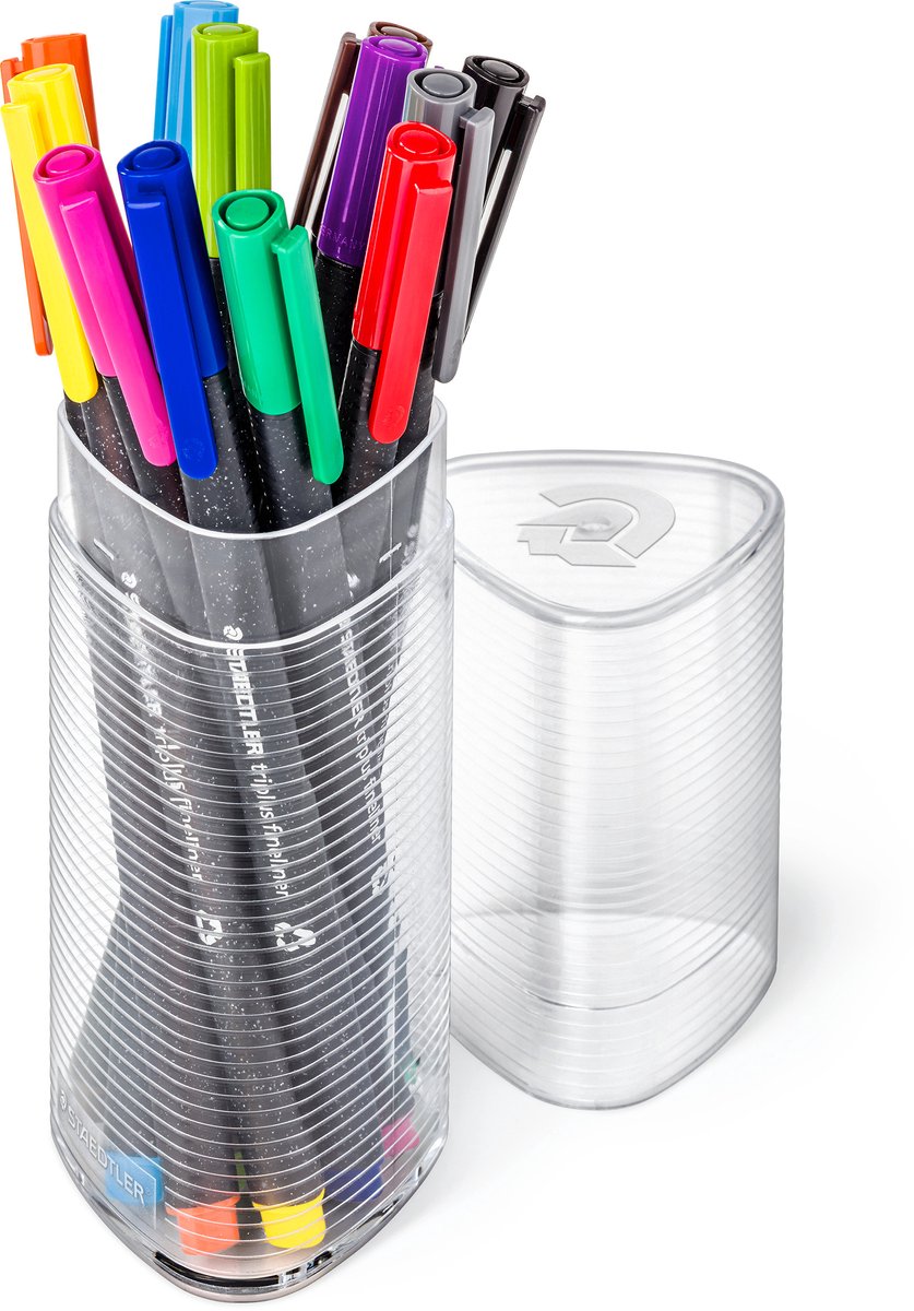 Staedtler triplus fineliner - tubo con 12 colores