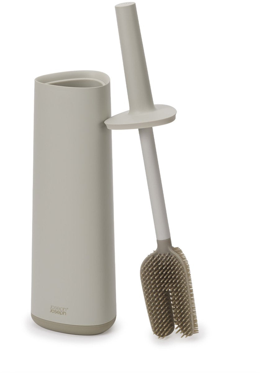 Scopino per WC Joseph Joseph flex™ 360 - ecru - pulizia a 360 gradi